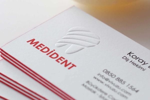 Medident - Pamuk - Trigromi - Kabartma - Kenar Boyama