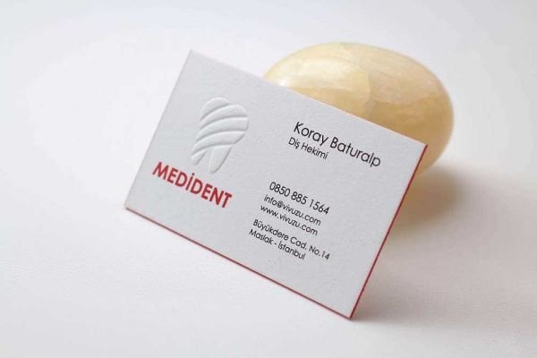 Medident - Pamuk - Trigromi - Kabartma - Kenar Boyama