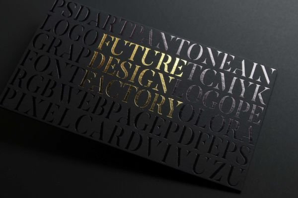 Fantazi Siyah Kağıt - Yaldız Baskı - Dubleks Sıvama - Future Design